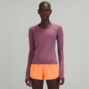 Lululemon Swiftly Tech Long Sleeve Shirt 2.0 *Race Length - Vintage Plum
